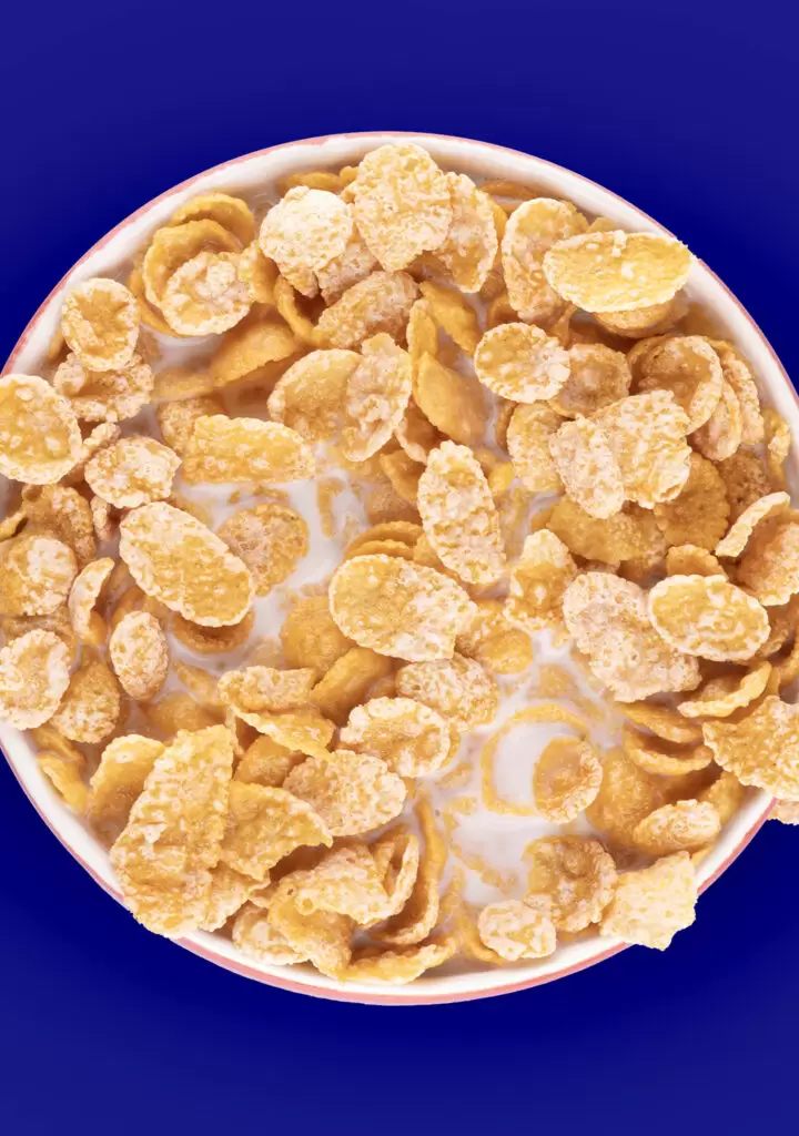 Fotrografia de alimentos para cereais Amavita Alimentos