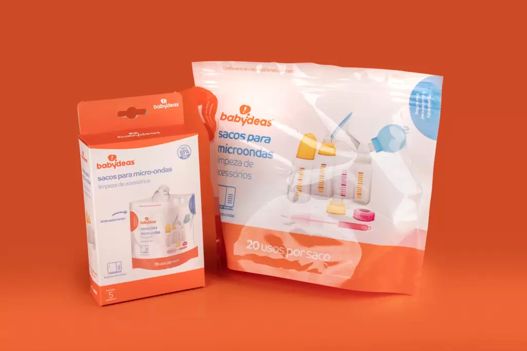 branding e embalagens para produtos de amamentação