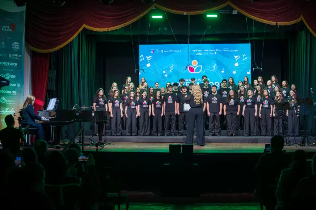 exposição marca festival de corais de Joinville