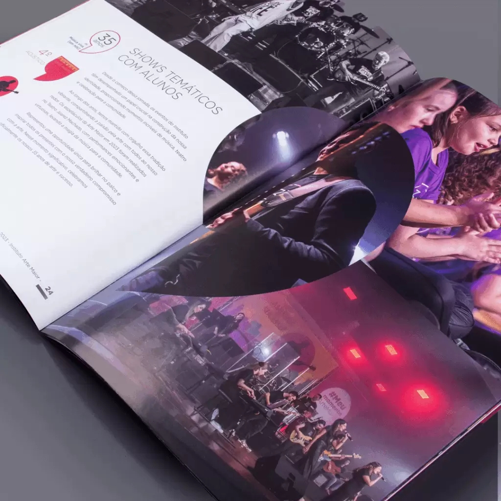 design editorial revista Instituto Arte Maior