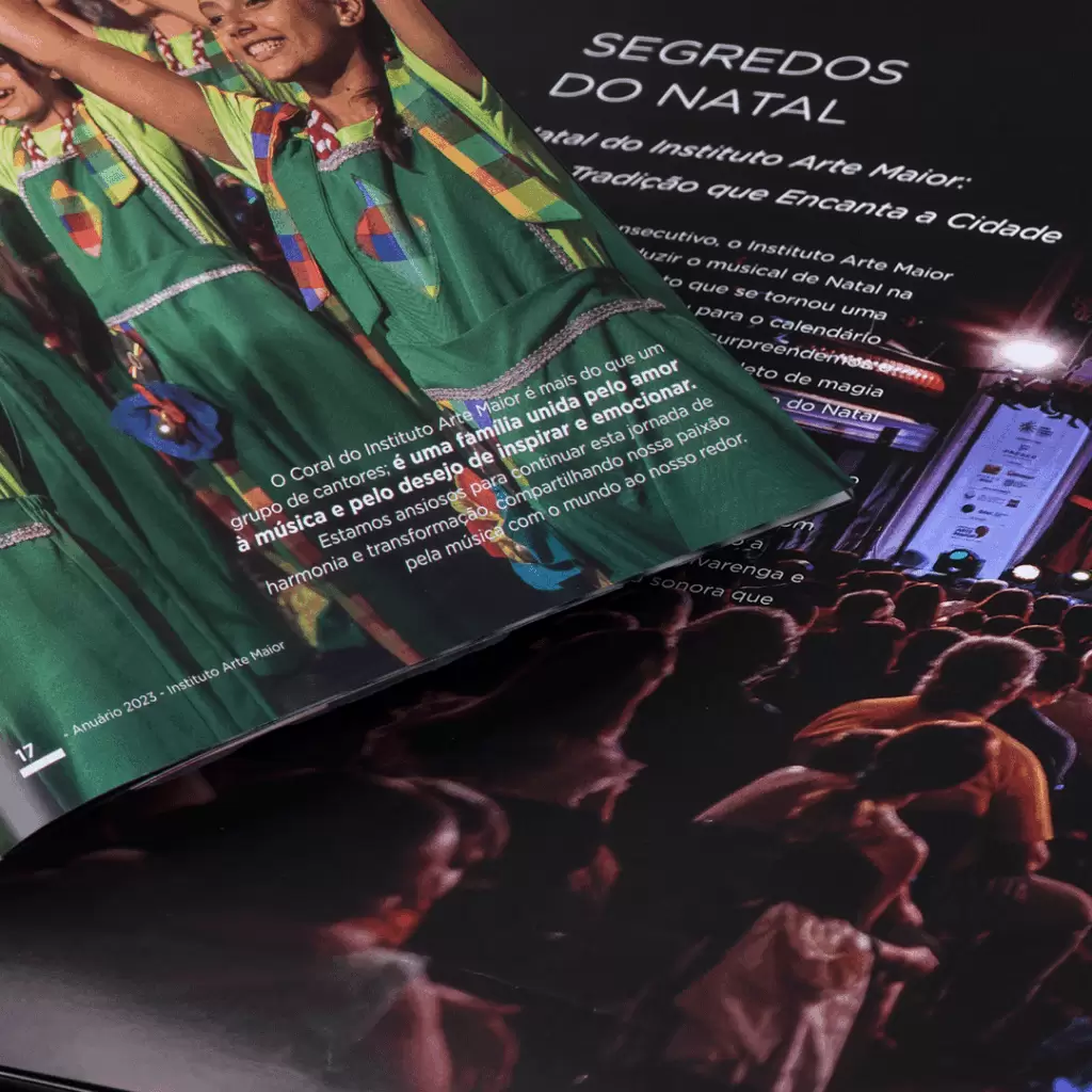 design editorial revista Instituto Arte Maior